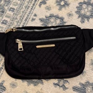 Steve Madden Black Quilted Crossbody Bag